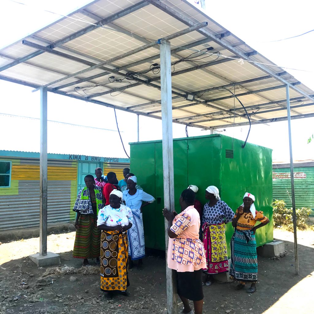 A solar micro-grid in Kenya