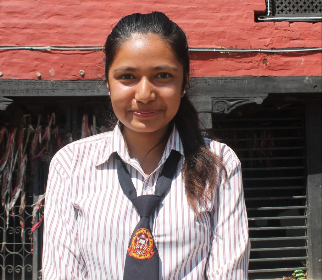 Deepa: a Nepali secondary school student
